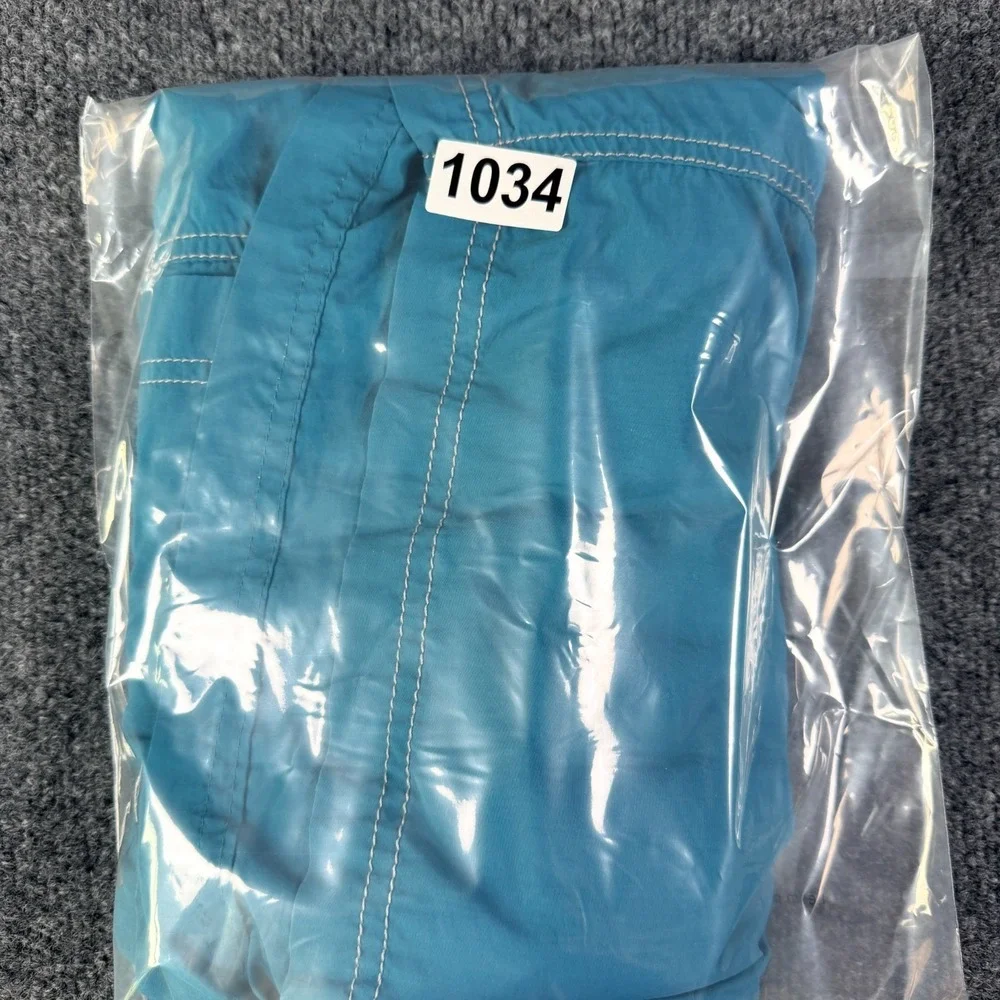 Columbia Omni Shield Swim Trunks Shorts Mens L Blue‎ 100% Nylon Sportswear Lined